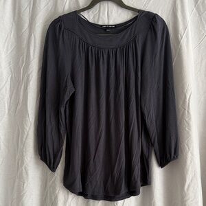 Cable & Gauge Classic Black Blouse